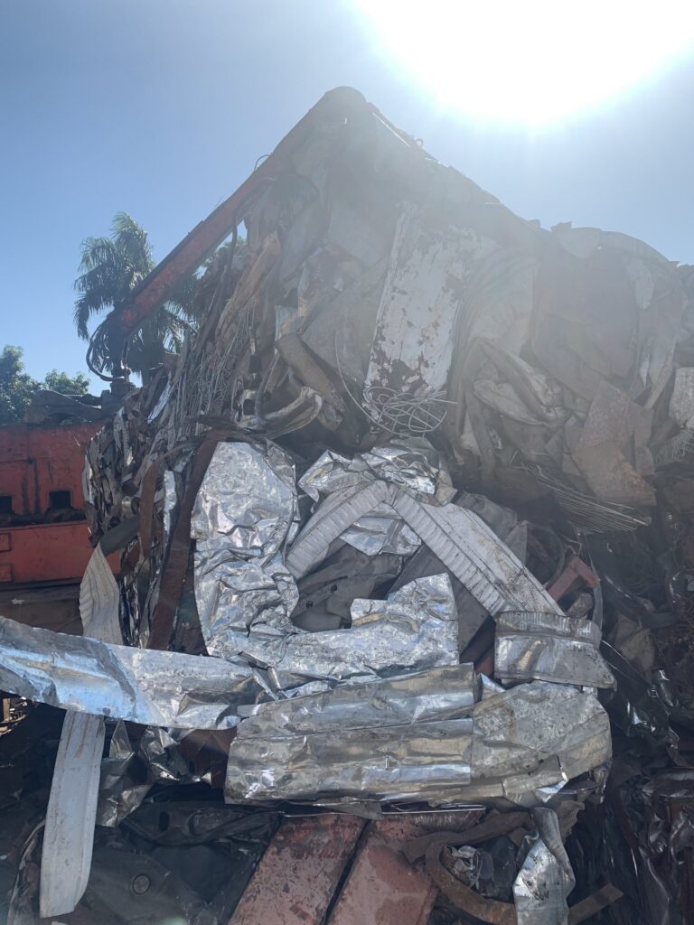 #2 Bundles, Ferrous Steel Scrap Bundles at Haiti Recycling