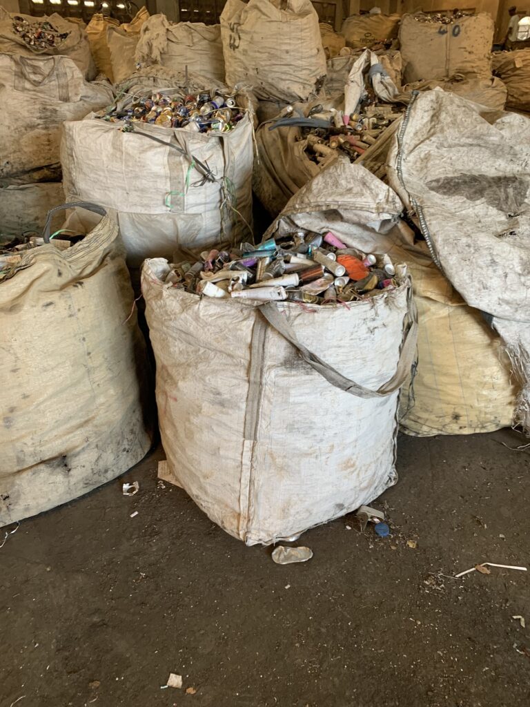 Aerosol, Aluminum Aerosol Can Scrap at Haiti Recycling