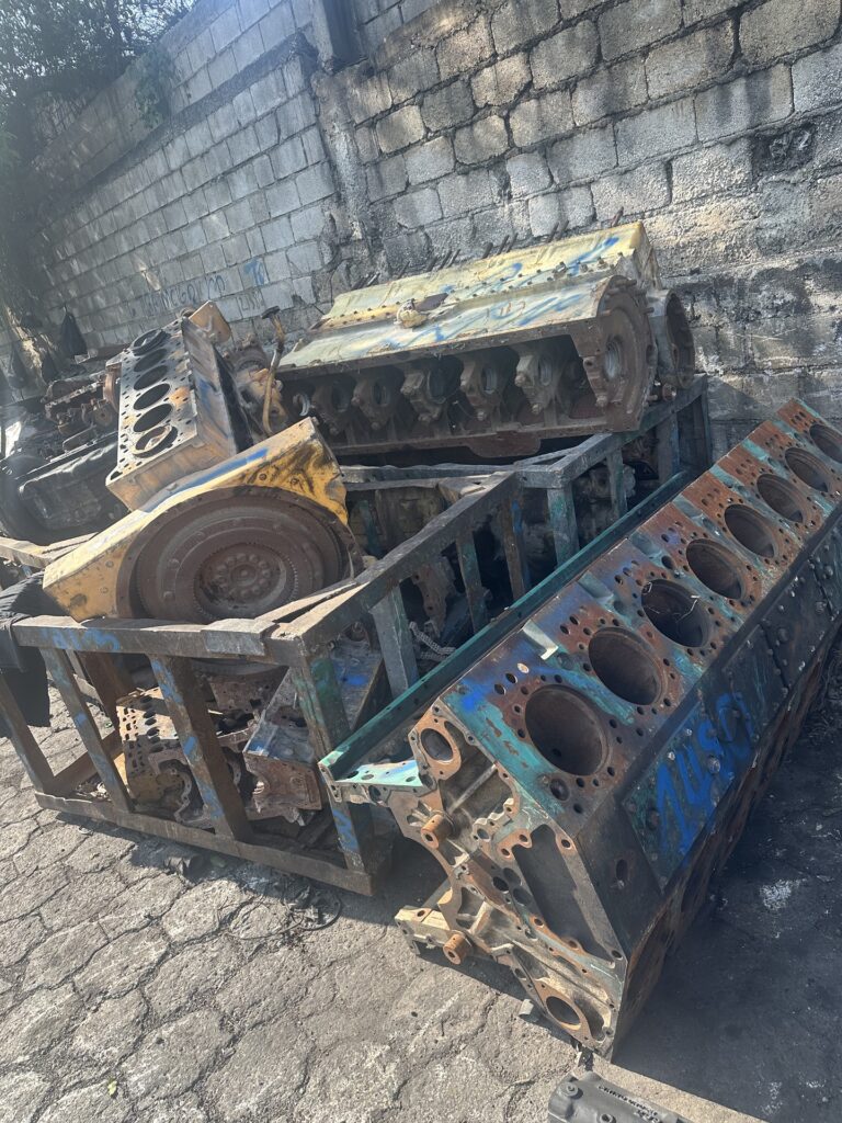 Cast Iron Scrap at Haiti Recycling