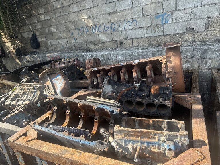 Cast Iron Scrap at Haiti Recycling