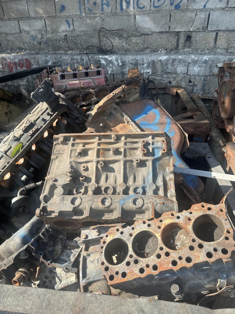 Cast Iron Scrap at Haiti Recycling