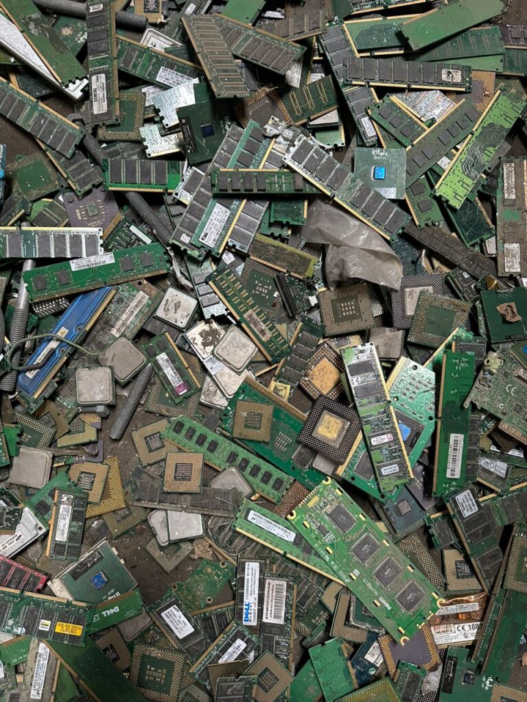 E-Scrap, Electronic Scrap (E-Waste) at Haiti Recycling