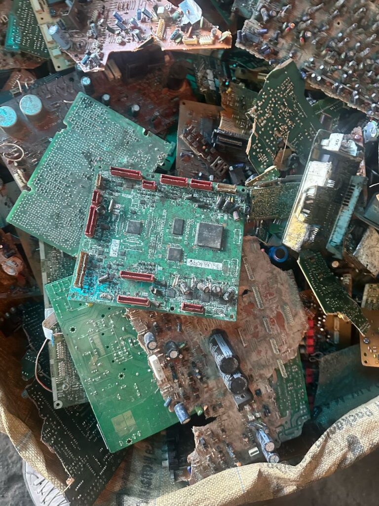E-Scrap, Electronic Scrap (E-Waste) at Haiti Recycling