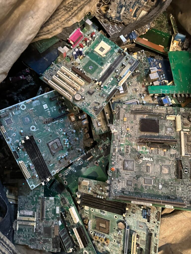 E-Scrap, Electronic Scrap (E-Waste) at Haiti Recycling
