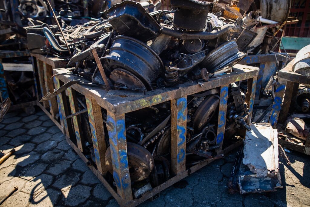 HMS 1&2 (80/20), Heavy Melting Steel Scrap at Haiti Recycling