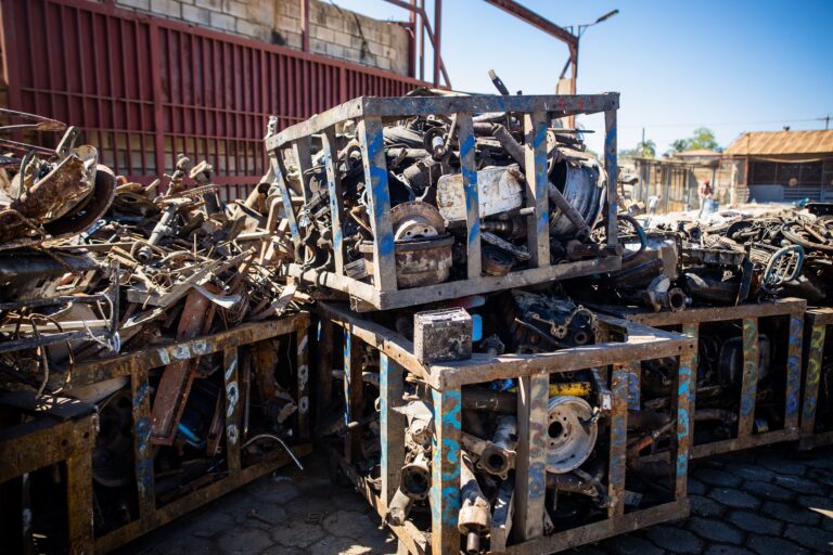 HMS 1&2 (80/20), Heavy Melting Steel Scrap at Haiti Recycling