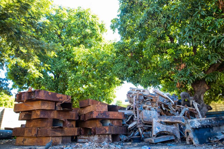 HMS 1&2 (80/20), Heavy Melting Steel Scrap at Haiti Recycling