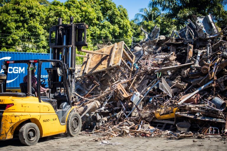 HMS 1&2 (80/20), Heavy Melting Steel Scrap at Haiti Recycling