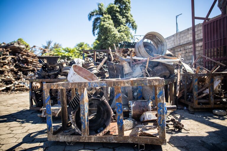 HMS 1&2 (80/20), Heavy Melting Steel Scrap at Haiti Recycling