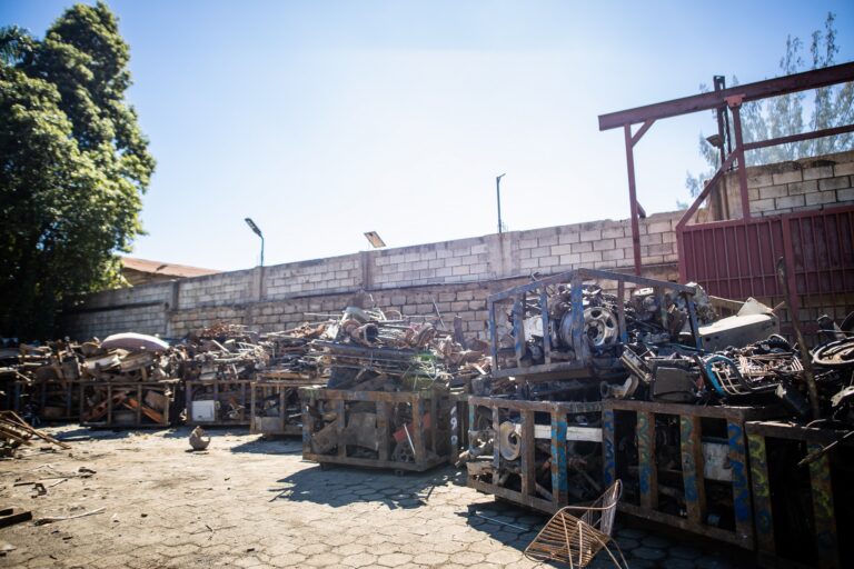 HMS 1&2 (80/20), Heavy Melting Steel Scrap at Haiti Recycling