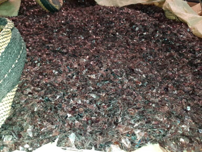 PET Regrind Amber, Recycled PET Plastic Scrap at Haiti Recycling