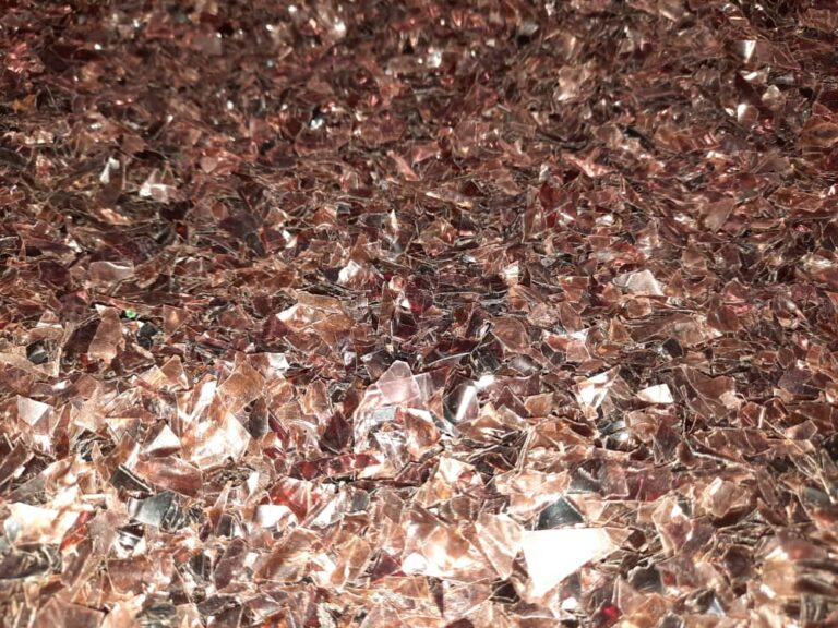 PET Regrind Amber, Recycled PET Plastic Scrap at Haiti Recycling
