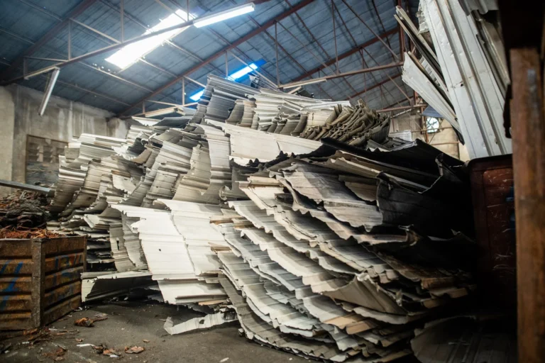 Taint/Tabor, Old Sheet Aluminum Scrap at Haiti Recycling