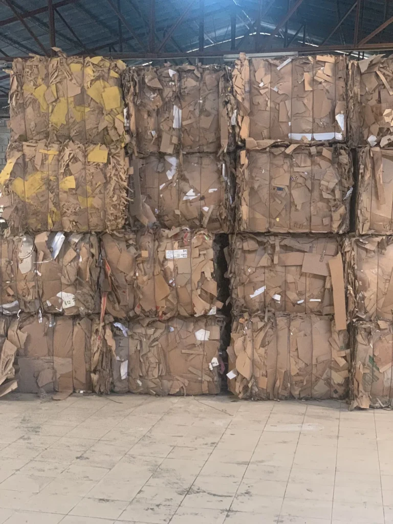 OCC, Old Corrugated Cardboard Scrap at Haiti Recycling