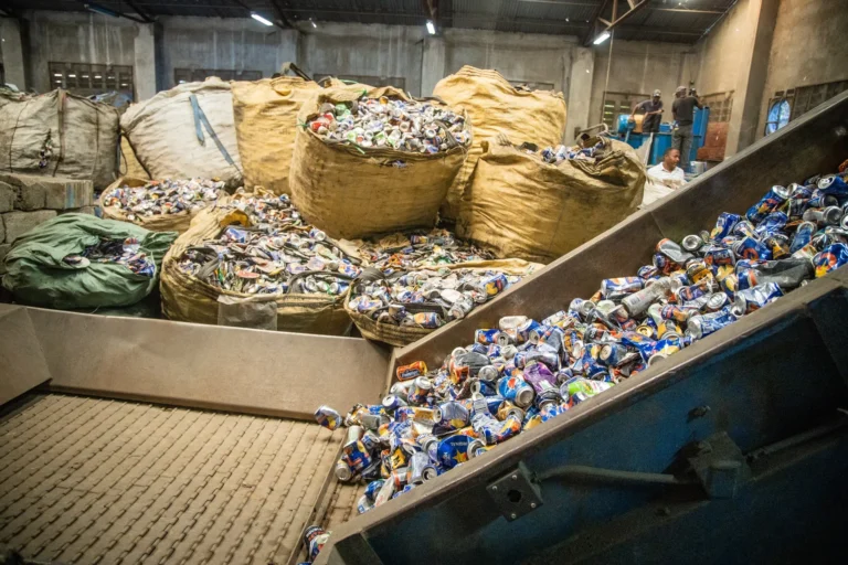 UBC, Used Beverage Can Scrap at Haiti Recycling