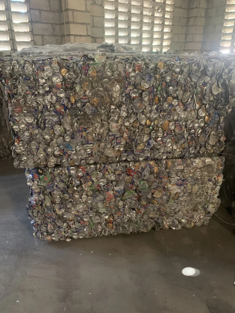 UBC, Used Beverage Can Scrap at Haiti Recycling