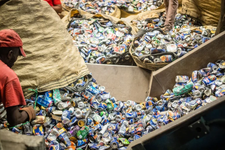 UBC, Used Beverage Can Scrap at Haiti Recycling