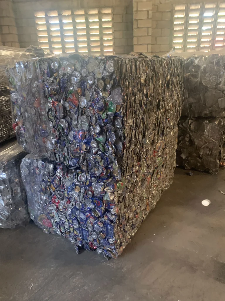 UBC, Used Beverage Can Scrap at Haiti Recycling