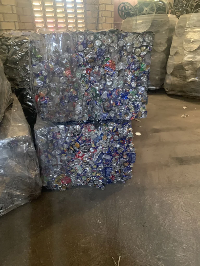 UBC, Used Beverage Can Scrap at Haiti Recycling