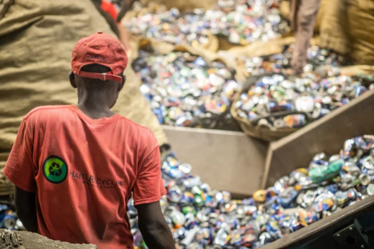 UBC, Used Beverage Can Scrap at Haiti Recycling