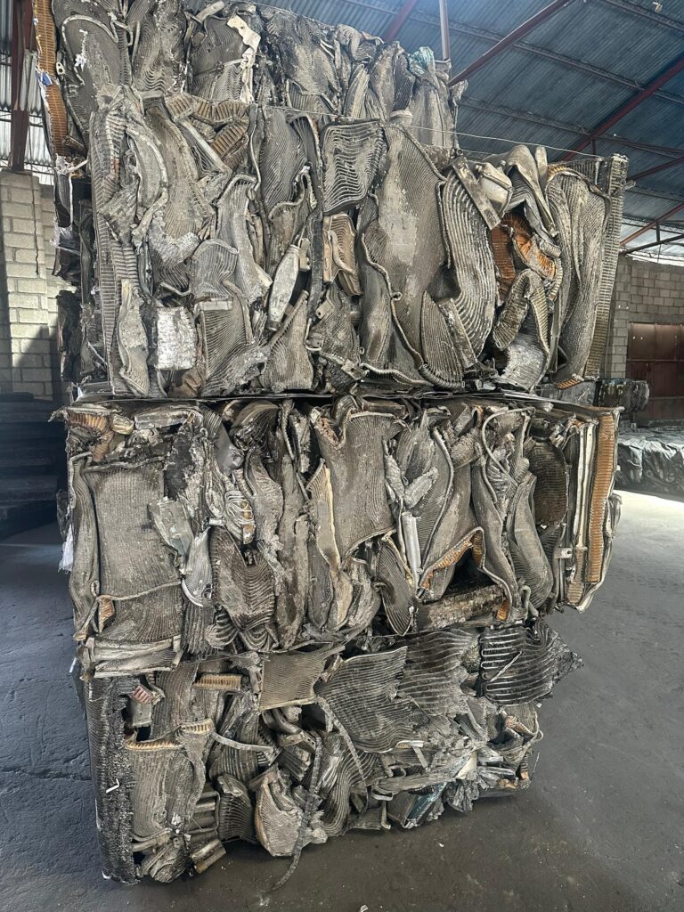 Tally, New Aluminum Can Stock Scrap at Haiti Recycling