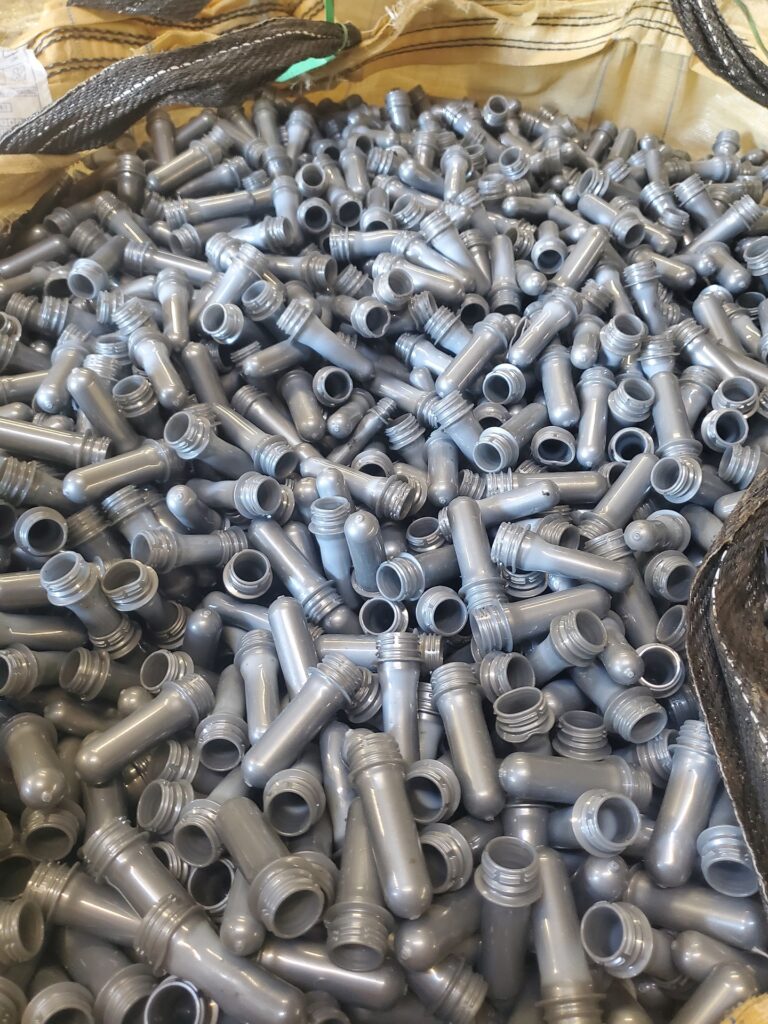 PET Preforms Mix, PET Plastic Scrap at Haiti Recycling