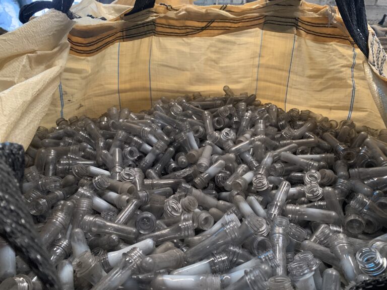 PET Preforms Mix, PET Plastic Scrap at Haiti Recycling