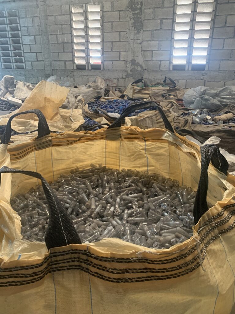 PET Preforms Mix, PET Plastic Scrap at Haiti Recycling