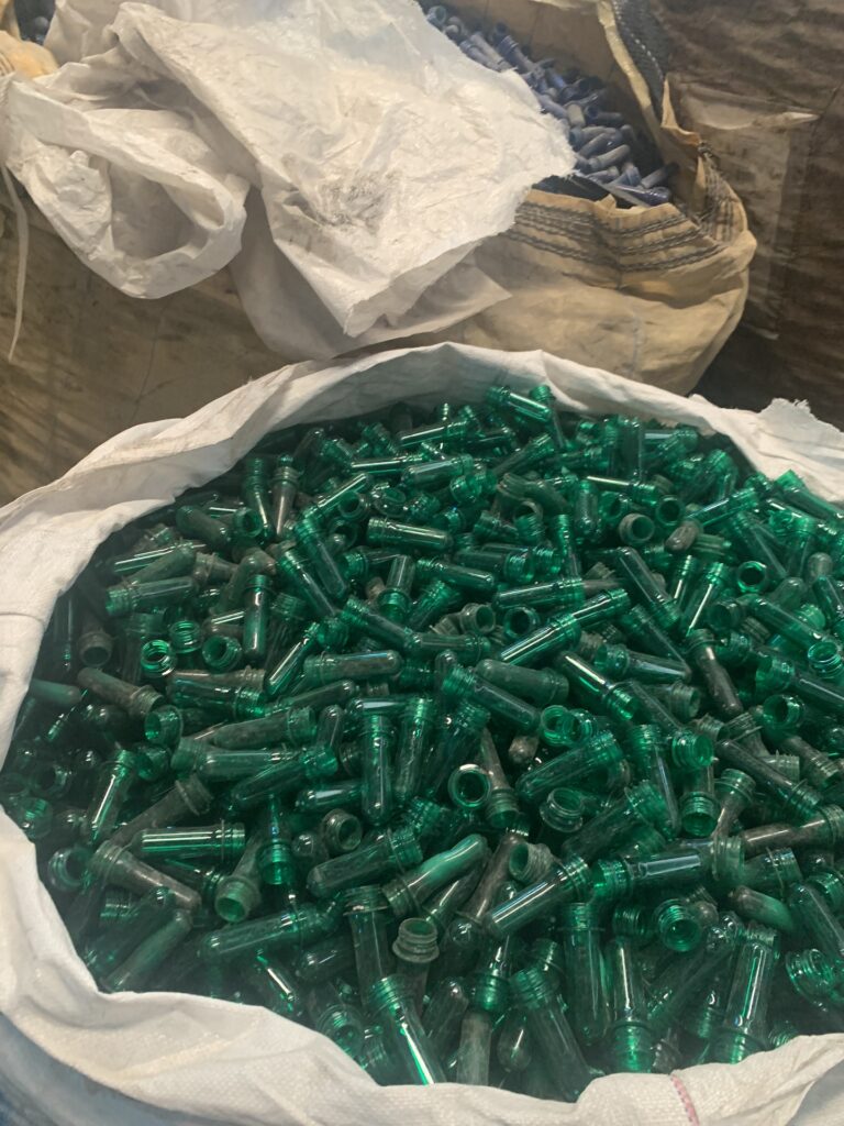 PET Preforms Mix, PET Plastic Scrap at Haiti Recycling